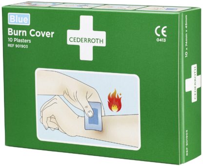 Cederroth Palovammalaastarit 10 kpl/pkt