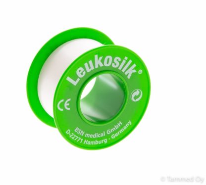 Leukosilk -asetaattisilkkiteippi rulla