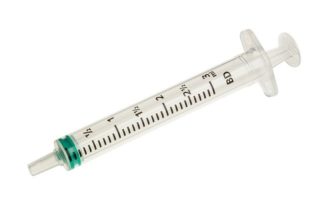 Emerald kumimäntäruisku Luer, 3 ml, 100 kpl