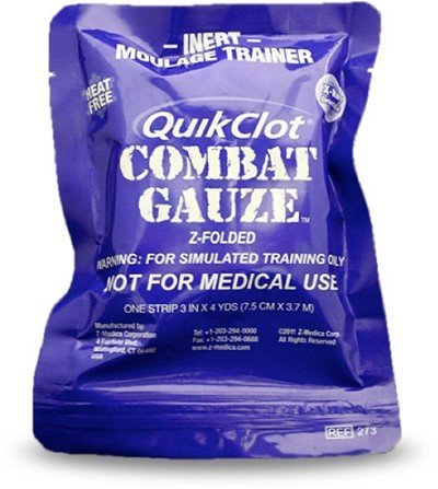 QuikClot combat gauze trainer