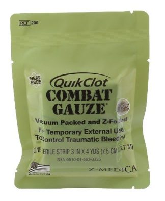 QuikClot Combat gauze