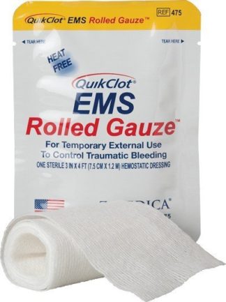 QuikClot EMS rolled gauze