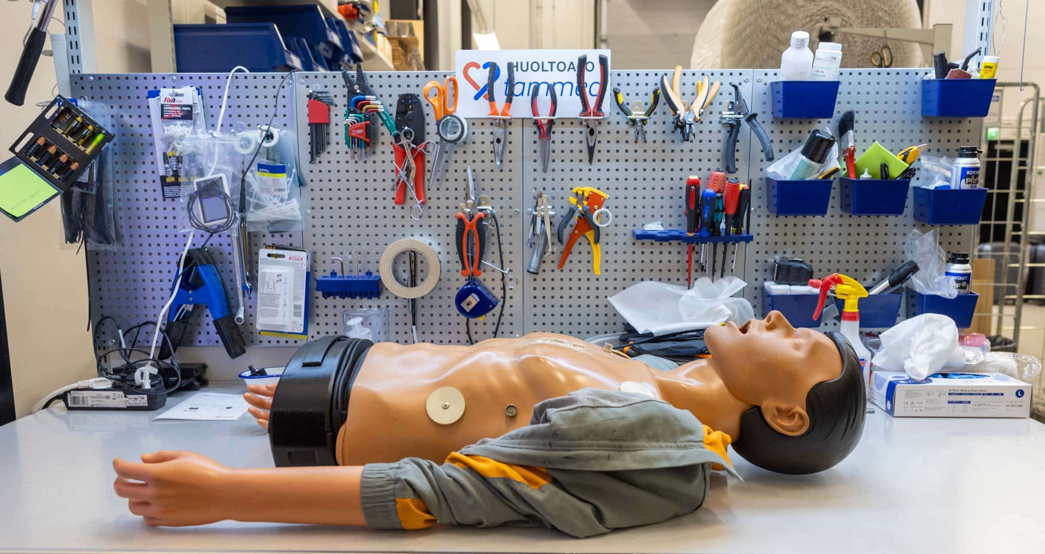 AmbuMan elvytysnuksen huolto