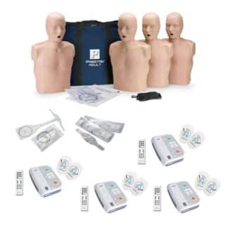 Ensiapuopettajan aloituspaketti ensiapu-/elvytyskoulutukseen Prestan 4-pack