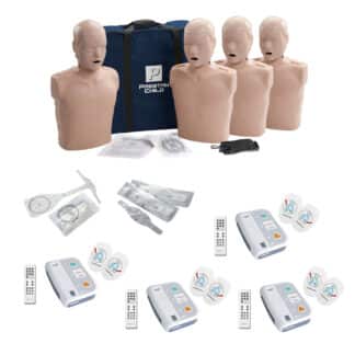 Ensiapuopettajan aloituspaketti ensiapu-/elvytyskoulutukseen Prestan 4-pack