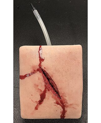 Harjoitusmalli, puukkohaava