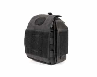 CVN IFAK + TQ Holder Black - taktinen ensiapulaukku kiristyssidetaskulla, tyhjä