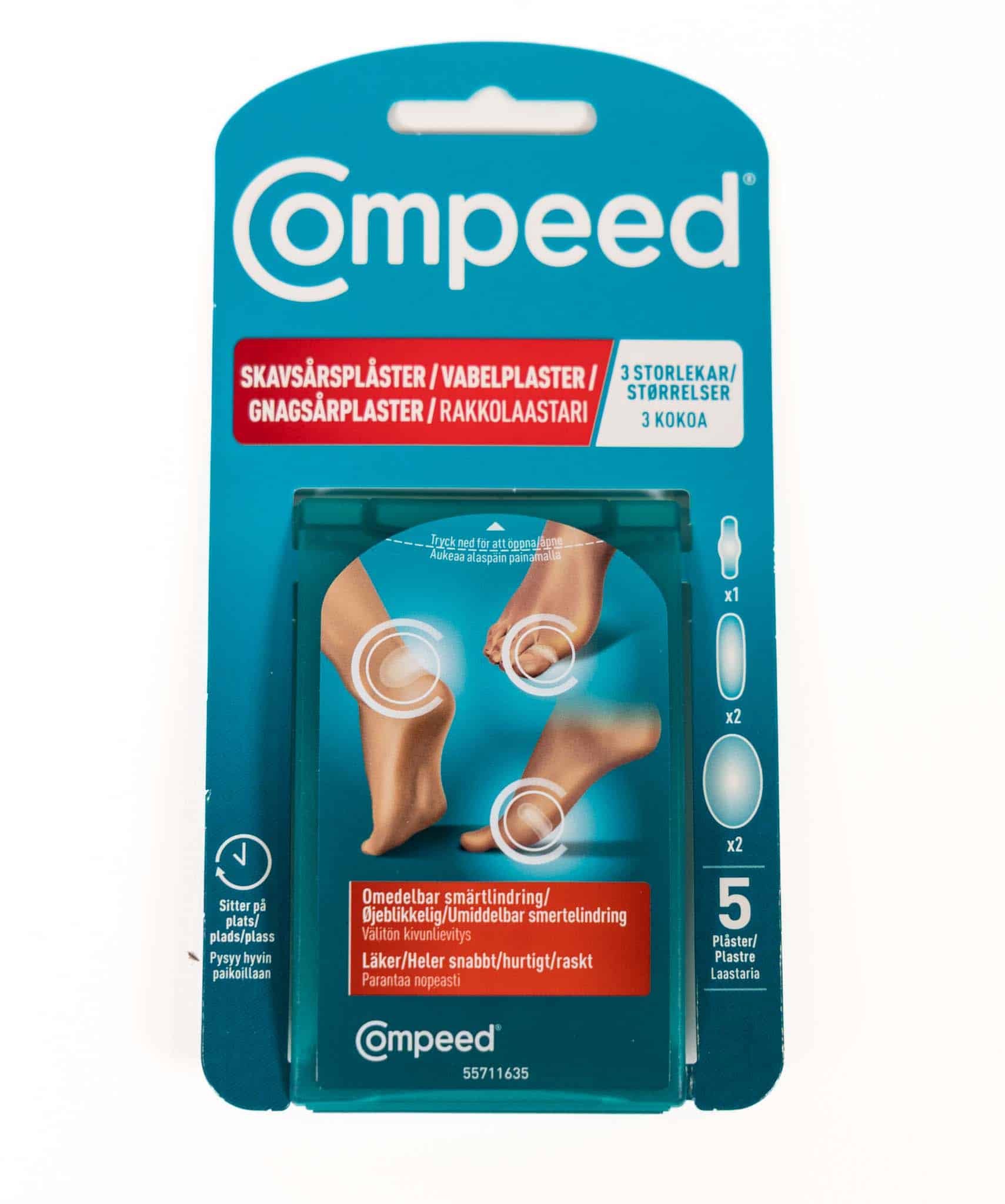 Compeed rakkolaastari Mix-pack 5 kpl