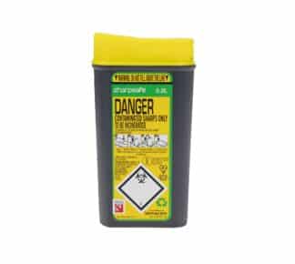 Sharpsafe riskijäteastia 0,2 l