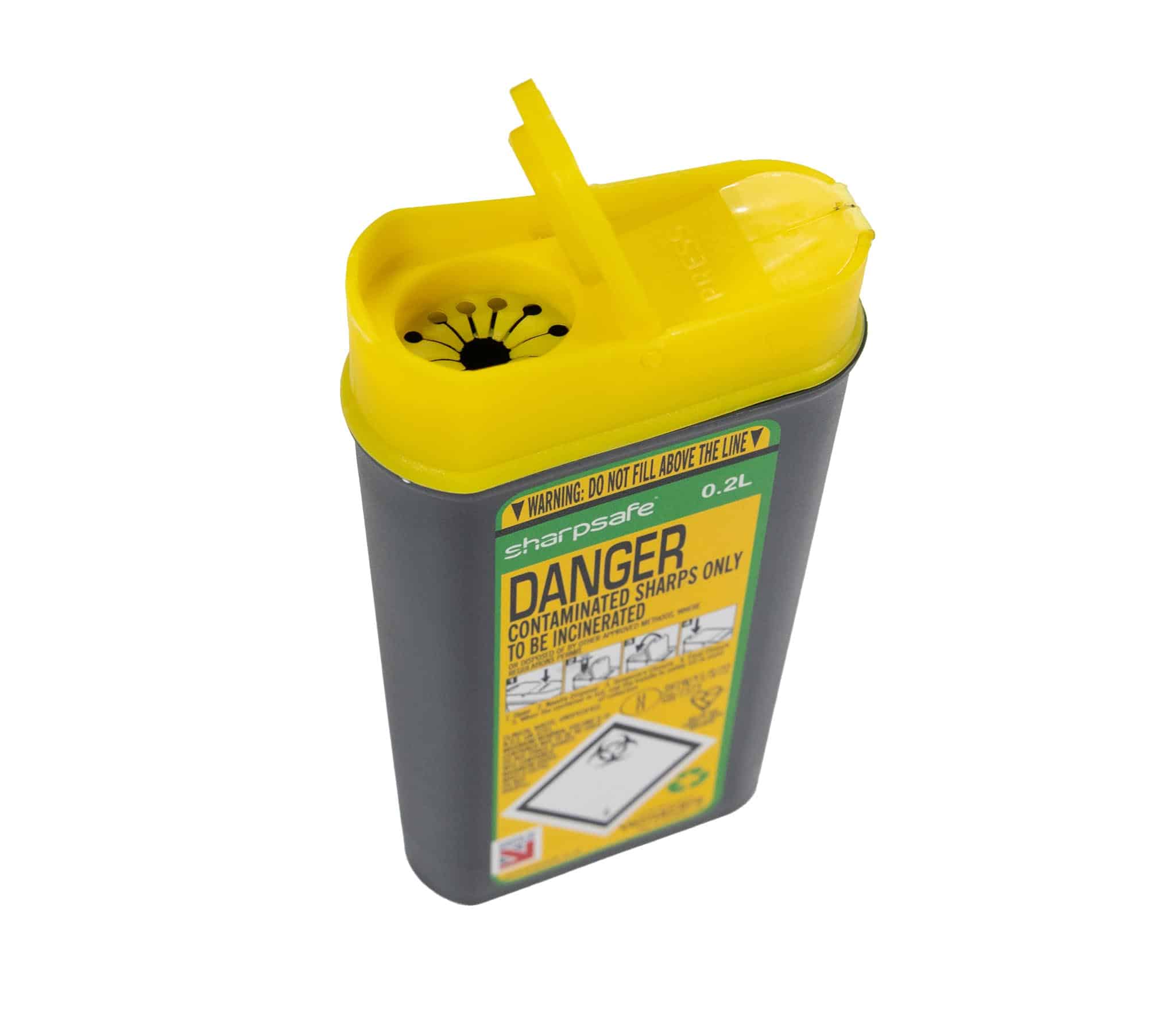 Sharpsafe riskijäteastia 0,2 l - Image 2